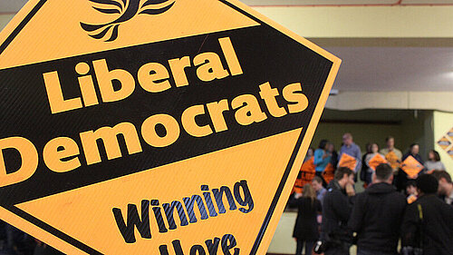 Lib Dem poster